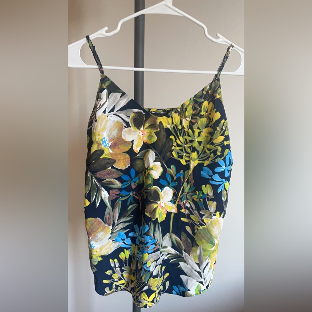 J Crew Tropical Floral Cami Top Size 00 ｛Reasonable offers welcome｝